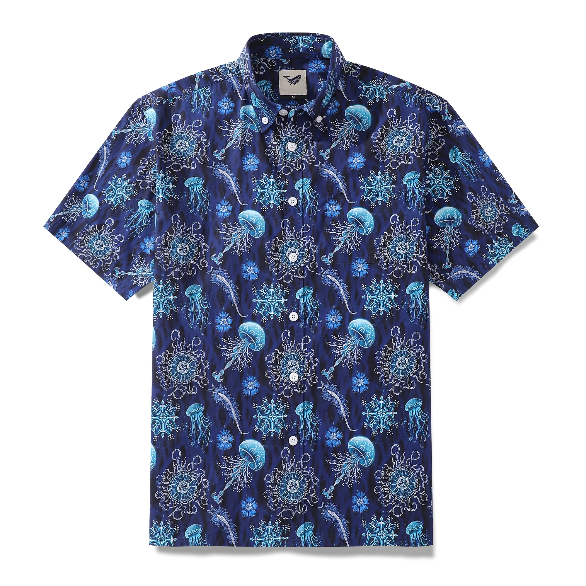 Men's Button-down Short Sleeve Aloha Shirt